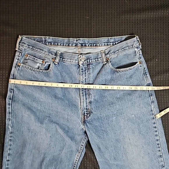 Levi's, 550, red tab, 42/30, denim,  jeans, cotton - Picture 11 of 15